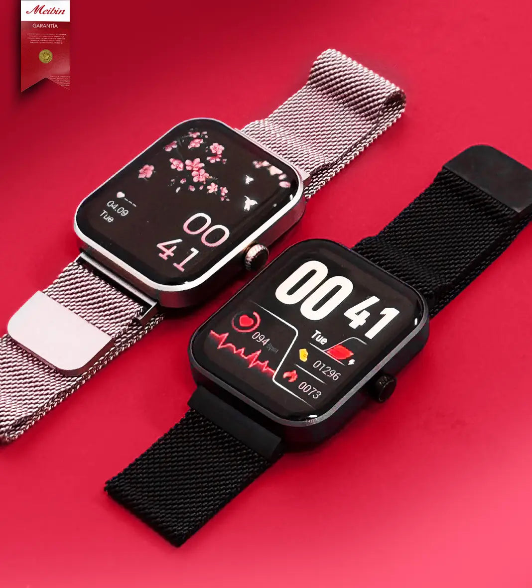 Reloj inteligente™ de control de glucosa en sangre sin dolor + correa de acero gratuita