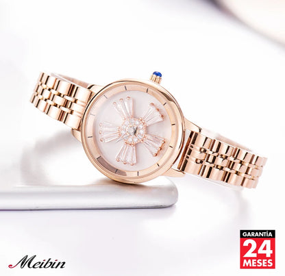 Fossil Coral Reloj 2024 + correa de cuero regalo