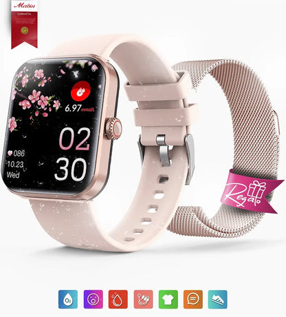 Reloj inteligente™ de control de glucosa en sangre sin dolor + correa de acero gratuita