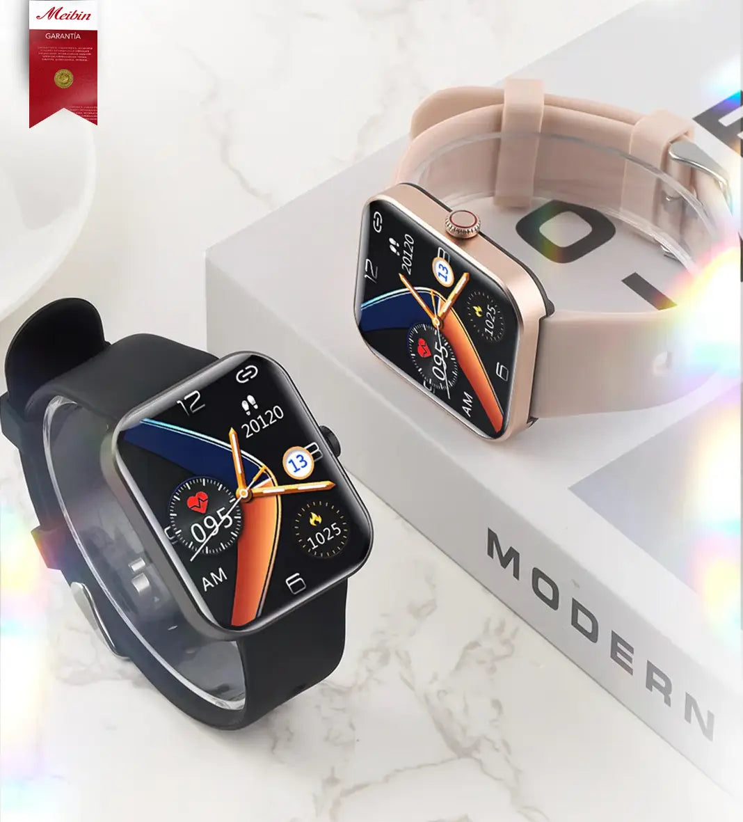 Reloj inteligente™ de control de glucosa en sangre sin dolor + correa de acero gratuita