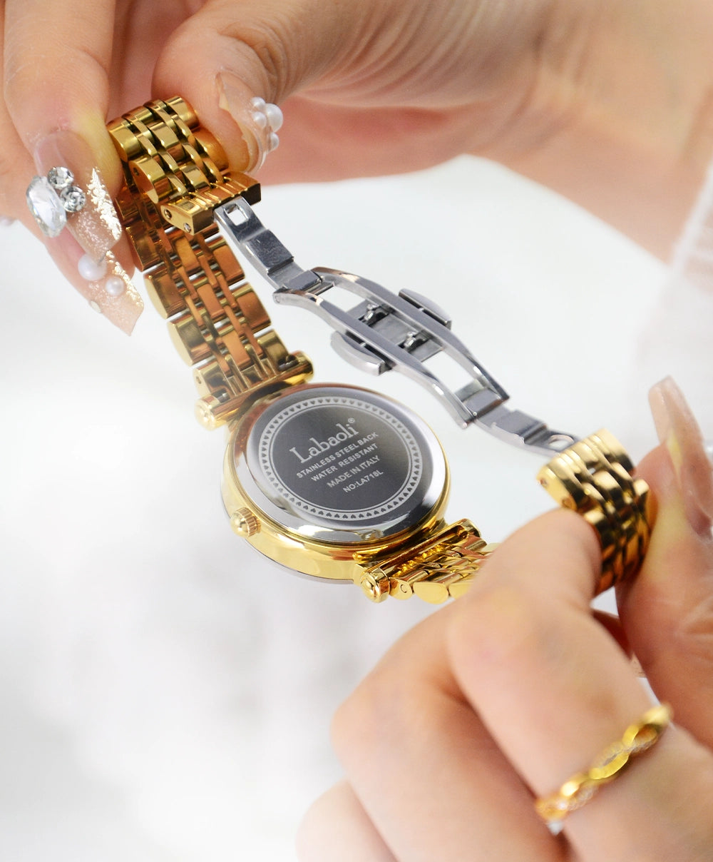 Flora gold - reloj de lujo de altísima calidad 2025 LABAOLI®